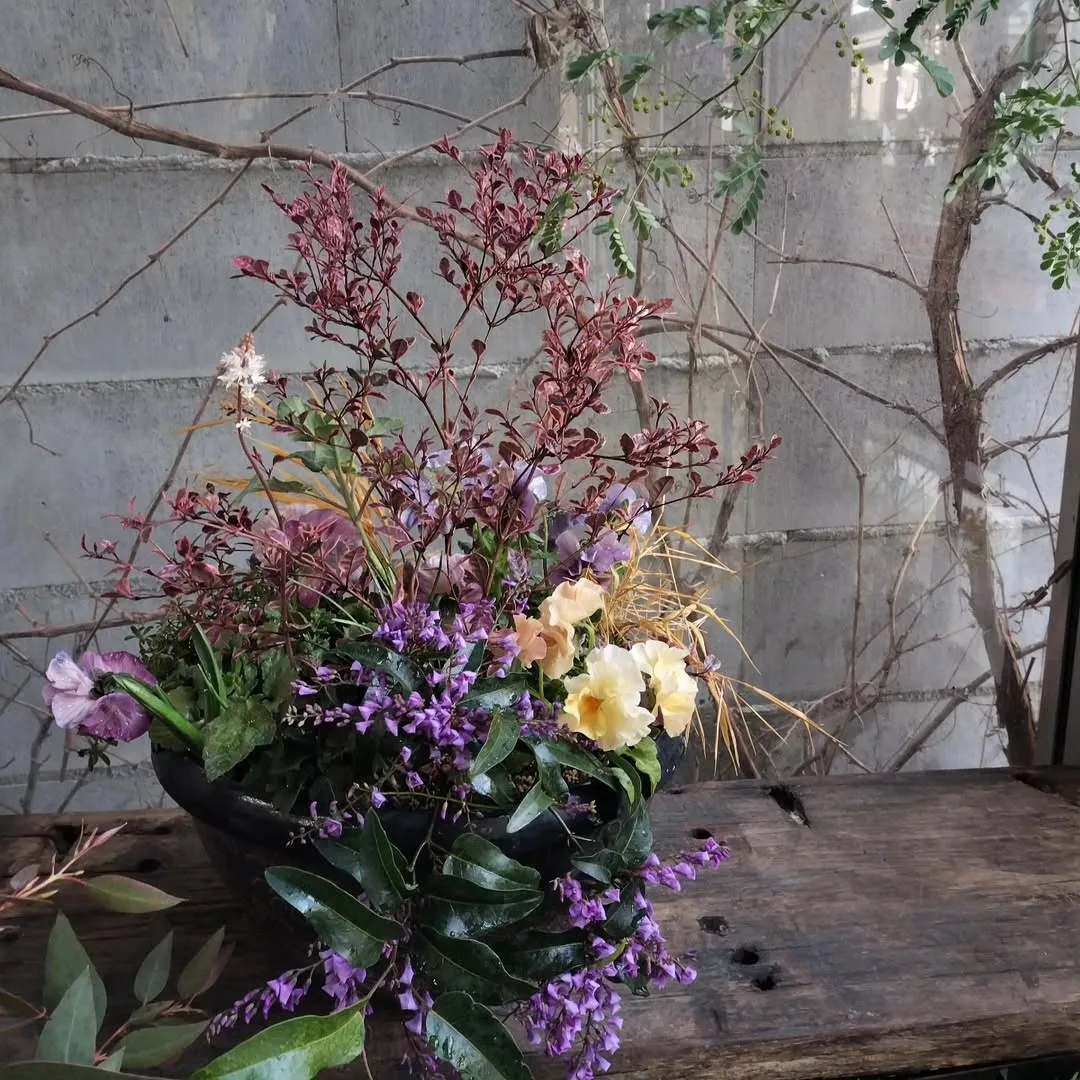 余白アレンジメント写真